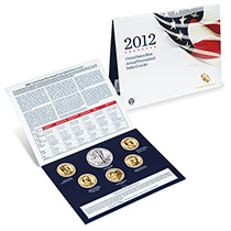 2012 ANNUAL UNCIRCULATED DOLLAR COIN SET