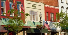 Buildings in a small rural town thumbnail