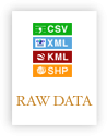 Raw data icon