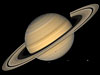 The planet Saturn and its rings