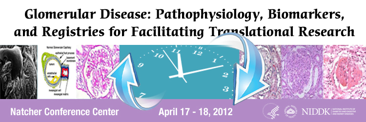 April 17–18, 2012 - Glomerular Disease: Pathophysiology, Biomarkers, and Registries for Facilitating Translational Research