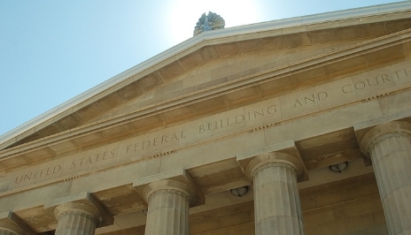 Picture of new Courthouse facade in Tuscaloosa, Alabama