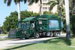 With their presence in almost every neighborhood and community, refuse trucks, like the one shown above, can benefit from alternative fuels and advanced technology. | Photo courtesy of Veolia Environmental Services.