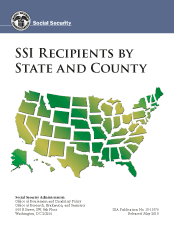 SSI Recipients by State and County cover