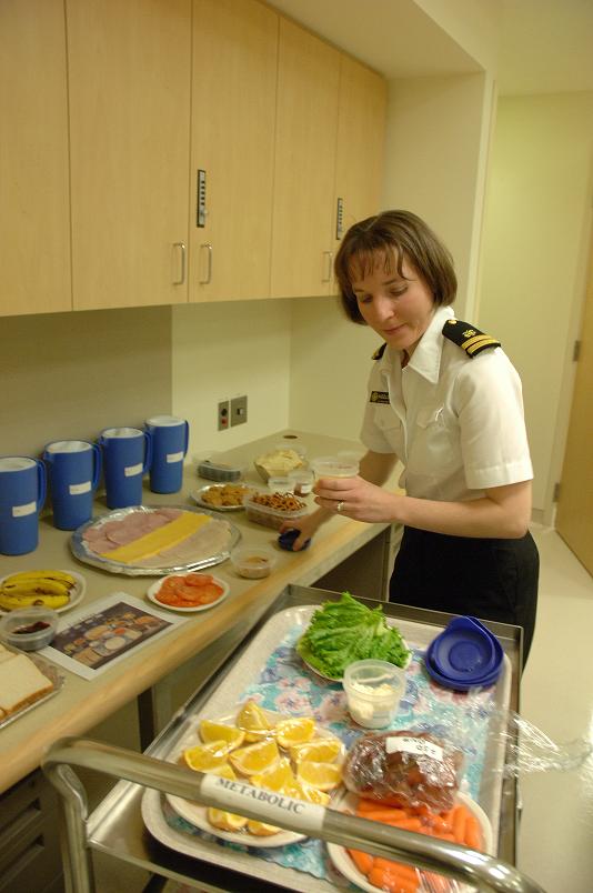 Setting up for Food Choices Part of Eating Behaviors Study