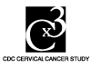 CDC Cervical Cancer Study logo