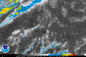 Hawaii Satellite Image