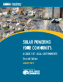 Image cover of Solar Powering Your Communication publication. 