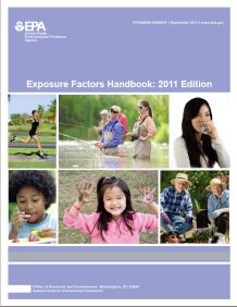 Cover of the Exposure Factors Handbook