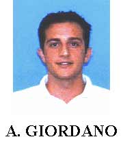 Photograph of EPA Fugitive Alessandro Giordano