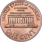 reverse: Lincoln Cent (penny)