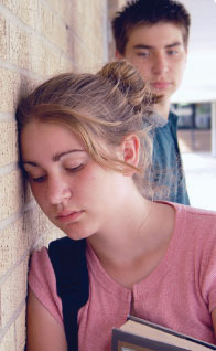 Photo of two students