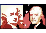 Graphic shows Adams and Jefferson.
