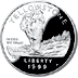 August 1999: The 1999 Yellowstone National Park commemorative quarter