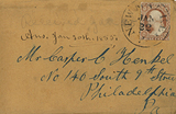 Envelope with cursive handwriting