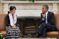 President Obama Meets with Aung San Suu Kyi