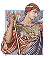 Mosaic of Minerva by Elihu Vedder