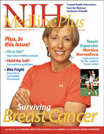 The Cover of the Spring Summer 2010 issue of medlineplus the magazine