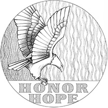 2011 September 11 National Medal Reverse image Line Art