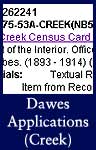 Dawes Applications (Creek) (ARC ID 262241)