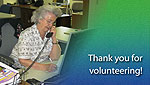 Thank you for volunteering!