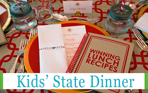The White House hosted the first Kids' State Dinner