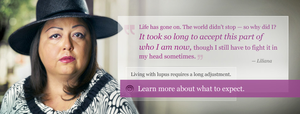 Living with lupus requires a long adjustment. Learn more about what to expect.