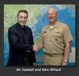 Mr. Heddell and Adm. Willard