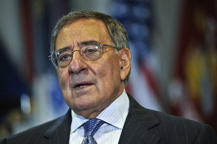 Defense Secretary Leon E. Panetta records a video message for the men and women of the Defense Department and their families to encourage them to vote in the upcoming election.