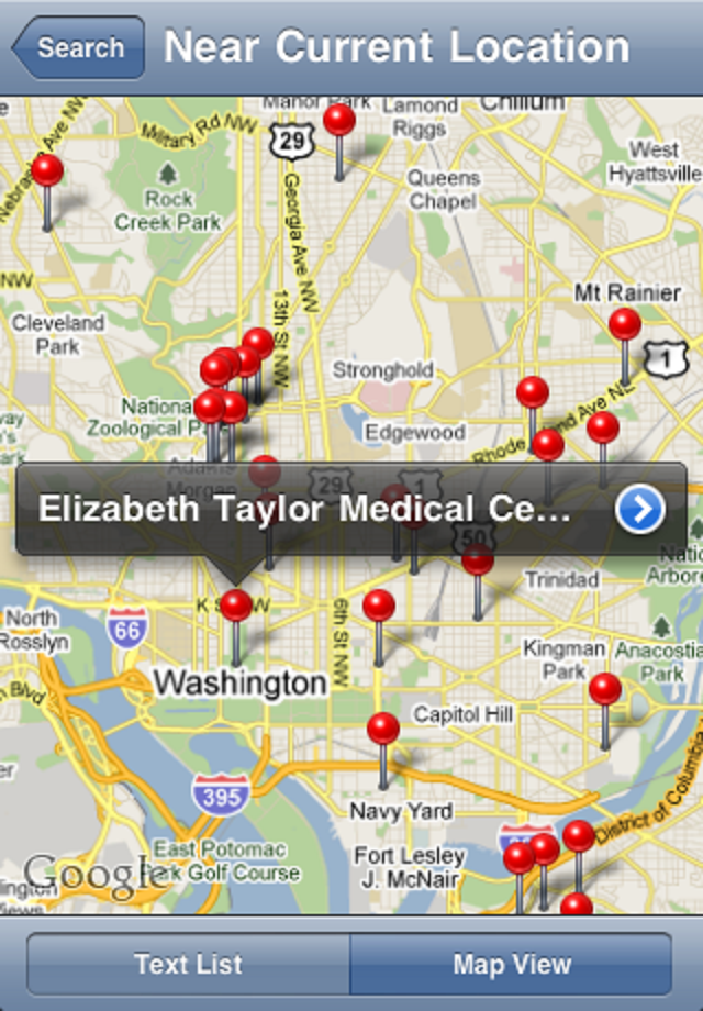 Find a Health Center Search Near Current Location App Map.