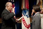 Heidi Shyu was formally sworn into office as the as assistant secretary of the Army...