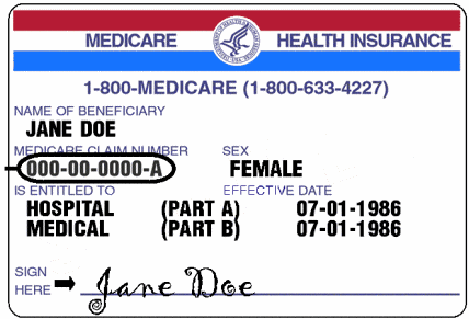 Medicare Card Image