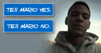 Tell Mario yes or Tell Mario no