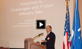 mcclure speaking at industry day event.
