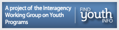 Badge for FindYouthInfo.gov: A Project of the Interagency Working Group on Youth Programs