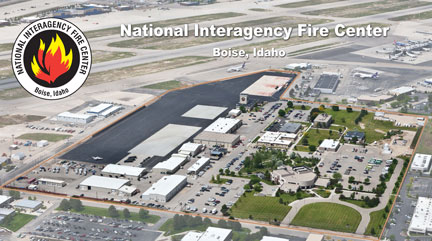 Aerial photo of NIFC Headquarters