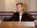 Cokie Roberts speaks at the 2011 National Medals Ceremony