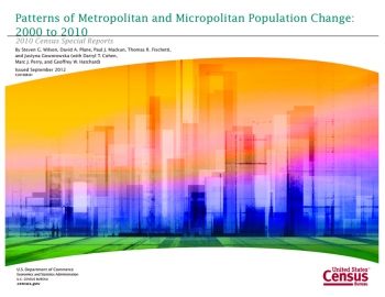 Image of cover of " Patterns of Metropolitan and Micropolitan Population Change: 2000 to 2010"