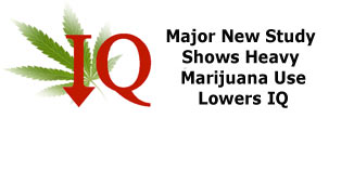 New Study shows drop in IQ among heavy marijuana using teens