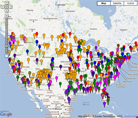 Duty Station Map