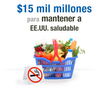 $15 mil millones para mantener a EE.UU. saludable