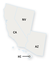 Map of the FAA Western-Pacific Region