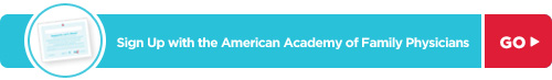 Sign Up with the American Academy of Family Physicians