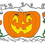 pumpkin drawing