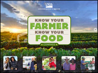 The Know Your Farmer, Know Your Food Compass Cover.  