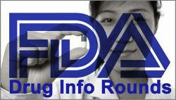 FDA Drug Info Rounds logo