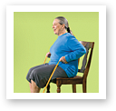 picture of Seated Row with Resistance Band
