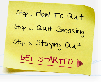 How to quit smoking sticky