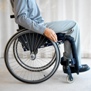 a person in a wheelchair.