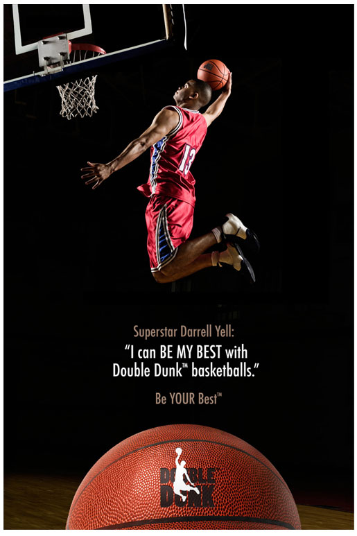 Double Dunk Basketball Poster